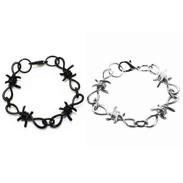 thorns bracelet punk style black bangles bracelets rock chain women men streetwear jewelry accessories
thorns bracelet punk style black bangles bracelets rock chain women men streetwear jewelry accessories