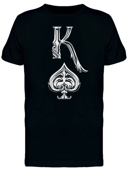 2019 fashion king and queen poker men's tee tee