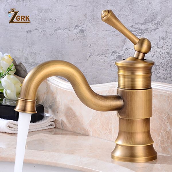zgrk basin faucets antique brass faucet single handle vintage deck mount torneiras cold bathroom mixer water tap
zgrk basin faucets antique brass faucet single handle vintage deck mount torneiras cold bathroom mixer water tap