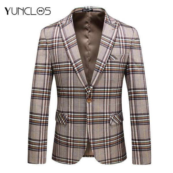 yunclos autumn winter man blazers formal wedding suit prom blazers for men fashion personality men slim fit suit blazer, White;black
yunclos autumn winter man blazers formal wedding suit prom blazers for men fashion personality men slim fit suit blazer, White;black