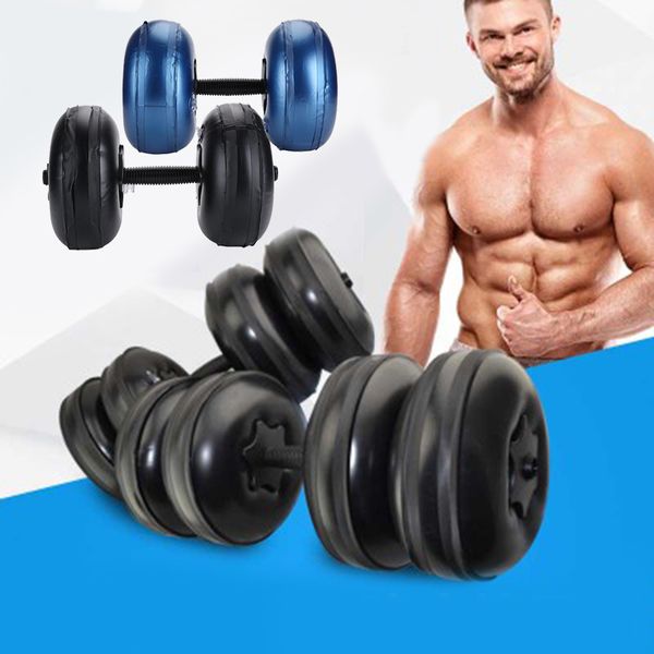 Adjustable Water-filled Dumbbell Training Arm Muscle Fitness Equipment Anti Impact Men Heavey Weight Dumbbell Gym Home Exercise