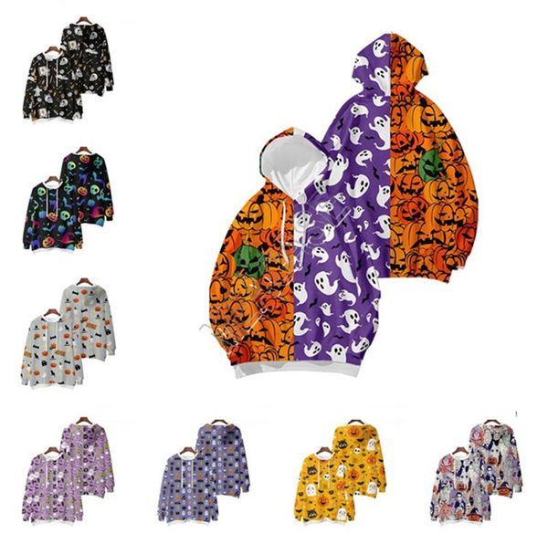 women halloween hoodie plus size hooded sweater pumpkin skull ghost t-shirt cartoon sweatshirt hallowmas festival party clothing d9714, White 
women halloween hoodie plus size hooded sweater pumpkin skull ghost t-shirt cartoon sweatshirt hallowmas festival party clothing d9714, White