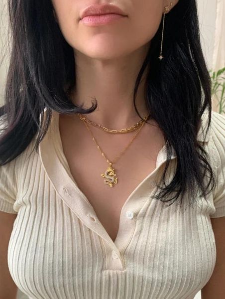 iced out new cz dragon pendant necklaces for women men gold color jewellery cubic zirconia statement lucky symbol necklace, Golden;silver
iced out new cz dragon pendant necklaces for women men gold color jewellery cubic zirconia statement lucky symbol necklace, Golden;silver