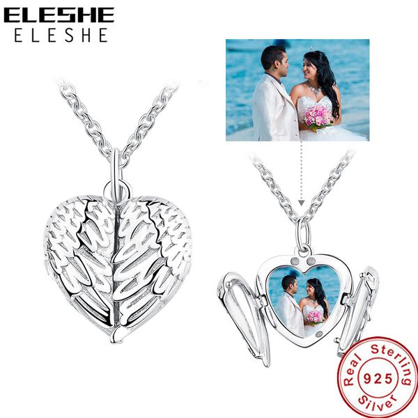 eleshe 925 sterling silver angel wing necklace pendant for women long chain necklaces personalized custom p heart jewelry mx200810
eleshe 925 sterling silver angel wing necklace pendant for women long chain necklaces personalized custom p heart jewelry mx200810