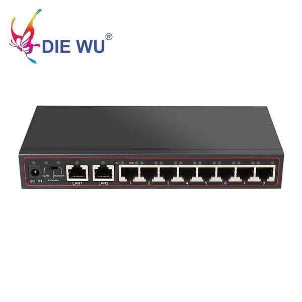 10 ports poe switch 52v ethernet network switch 8 poe switch injector for ip camera/wireless ap/cctv camera system
10 ports poe switch 52v ethernet network switch 8 poe switch injector for ip camera/wireless ap/cctv camera system