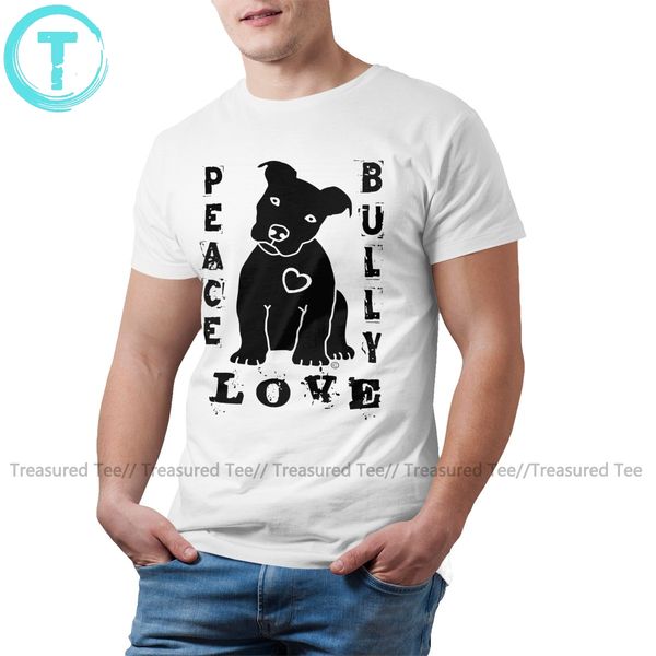 american bully dog t shirt peace love bully pit bull t-shirt fun 100 percent cotton tee shirt print tshirt
american bully dog t shirt peace love bully pit bull t-shirt fun 100 percent cotton tee shirt print tshirt