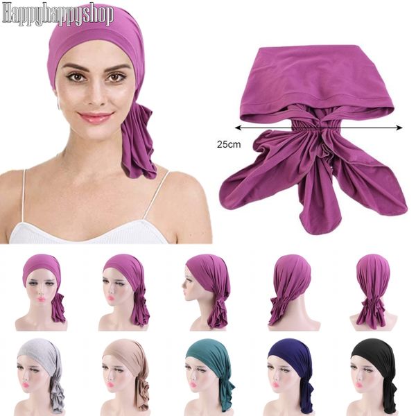 fashion bamboo cotton pre-tied chemo caps women muslim islamic turban headscarf wrap bandanas bonnet hat hair cover accessories, Blue;gray
fashion bamboo cotton pre-tied chemo caps women muslim islamic turban headscarf wrap bandanas bonnet hat hair cover accessories, Blue;gray