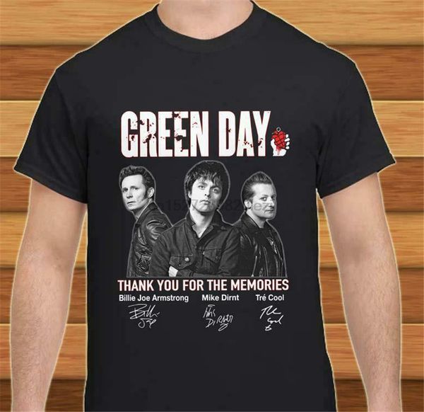 green day thank you for the memories signature t-shirt 2020 men black s-3xl loose plus size tee shirt
green day thank you for the memories signature t-shirt 2020 men black s-3xl loose plus size tee shirt