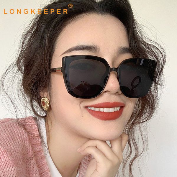 sunglasses longkeeper cat eye brand designer 2021 retro sun glasses female luxury feminino uv400, White;black
sunglasses longkeeper cat eye brand designer 2021 retro sun glasses female luxury feminino uv400, White;black