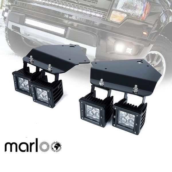 marloo 4pcs 3" inch 4d 20w high power led fog light hold stand bracket for 2010 2011 2012 2013 2014 f150 svt raptor
marloo 4pcs 3" inch 4d 20w high power led fog light hold stand bracket for 2010 2011 2012 2013 2014 f150 svt raptor