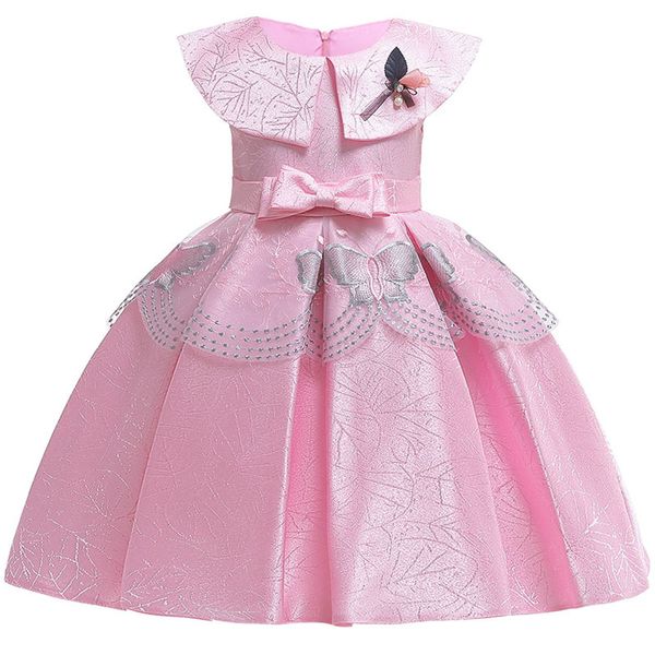girls wedding party high-end silk satin communion dinner party dresses new girl doll collar pink embroidered piano dress, Red;yellow
girls wedding party high-end silk satin communion dinner party dresses new girl doll collar pink embroidered piano dress, Red;yellow