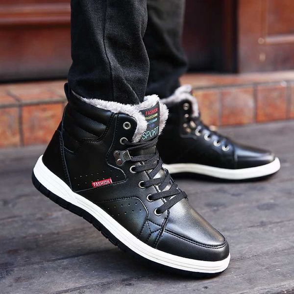 laisumk new fashion men winter shoes comfortable keep warm ankle boots for male wear-resisting pu waterproof rain boots big size, Black
laisumk new fashion men winter shoes comfortable keep warm ankle boots for male wear-resisting pu waterproof rain boots big size, Black