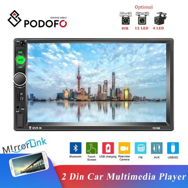 podofo универсальный 2 гама bluetooth car radio mirror link car multimedia player для радио сенсорный экран воспроизведения autoaudio стере
podofo универсальный 2 гама bluetooth car radio mirror link car multimedia player для радио сенсорный экран воспроизведения autoaudio стере