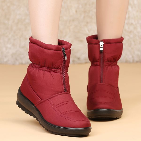 warm snow boots women boots plush winter women ankle female winter shoes woman booties botas mujer plus size 41 42, Black
warm snow boots women boots plush winter women ankle female winter shoes woman booties botas mujer plus size 41 42, Black