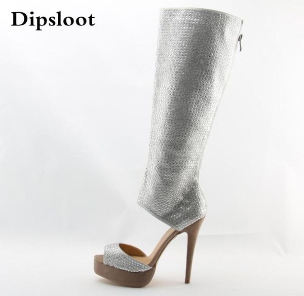 новая мода женщины open toe rhinestone высокой платформе гладиатор сапоги вырез колено высокие сапоги каблук кристалл платье обувь, Black
новая мода женщины open toe rhinestone высокой платформе гладиатор сапоги вырез колено высокие сапоги каблук кристалл платье обувь, Black