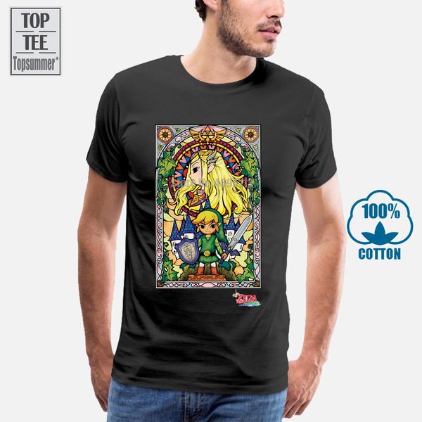 сыпучие black men tshirts homme тройники легенда о zelda ветер вакер витраж adult t shirt
сыпучие black men tshirts homme тройники легенда о zelda ветер вакер витраж adult t shirt