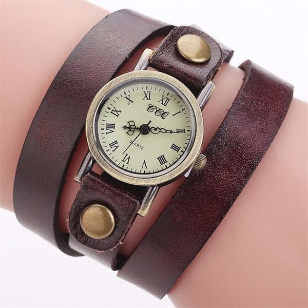 wristwatches ccq brand women genuine leather bracelet roma watches casual vintage female quartz relogio feminino, Slivery;brown
wristwatches ccq brand women genuine leather bracelet roma watches casual vintage female quartz relogio feminino, Slivery;brown