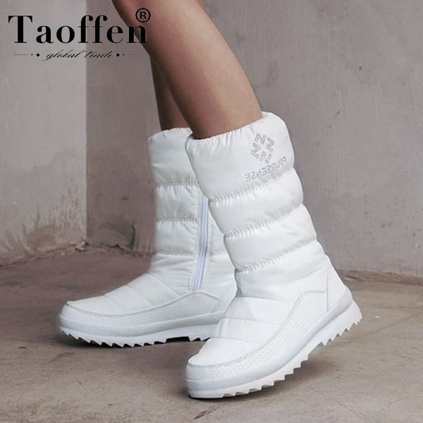 boots taoffen 2021 winter waterproof snow women mid calf platform warm thick bottom casual shoes botas size 35-42, Black
boots taoffen 2021 winter waterproof snow women mid calf platform warm thick bottom casual shoes botas size 35-42, Black