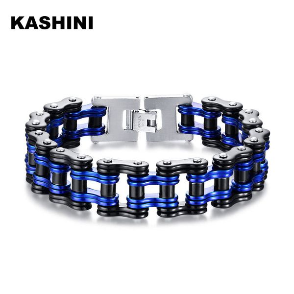 link, chain men's motorcycle bracelet punk bicycle bike bracelets&bangles blue 316l stainless steel, Black
link, chain men's motorcycle bracelet punk bicycle bike bracelets&bangles blue 316l stainless steel, Black