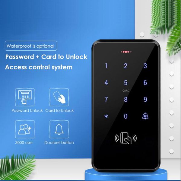 waterproof rfid door access control backlight touch rfid keyboard touch panel electronic door opener card access control keypad
waterproof rfid door access control backlight touch rfid keyboard touch panel electronic door opener card access control keypad
