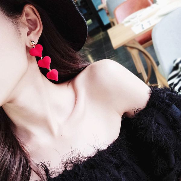 stud trendy winter plush peach heart earrings vintage long tassel women 2021 fashion jewelry for wedding party gift, Golden;silver
stud trendy winter plush peach heart earrings vintage long tassel women 2021 fashion jewelry for wedding party gift, Golden;silver