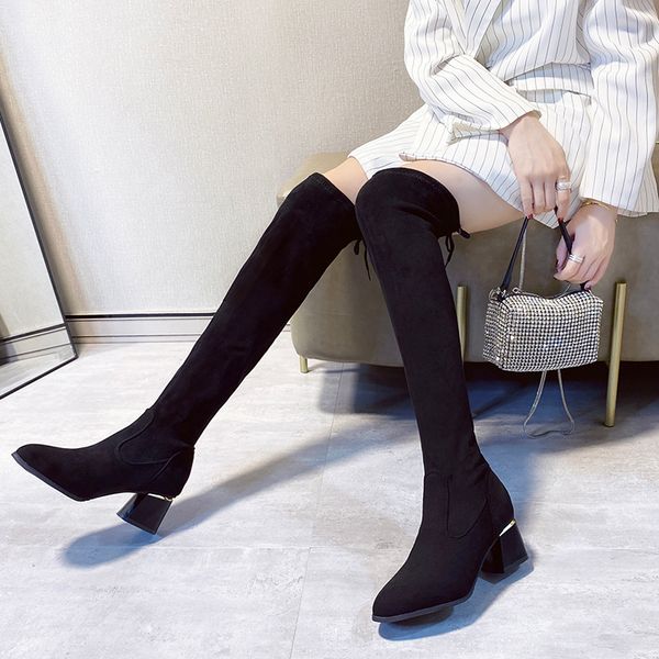 winter black over колено сапоги женщина stretch flock тонких высокие сапоги женщина высокий каблук sexy длинный zapatos mujer
winter black over колено сапоги женщина stretch flock тонких высокие сапоги женщина высокий каблук sexy длинный zapatos mujer