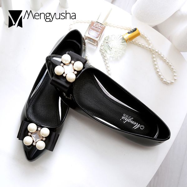 plus size34-45 patent leather flats women ballerina pointed toe moccasins espadrilles crystal beads bow-tie loafers ladies shoes, Black
plus size34-45 patent leather flats women ballerina pointed toe moccasins espadrilles crystal beads bow-tie loafers ladies shoes, Black