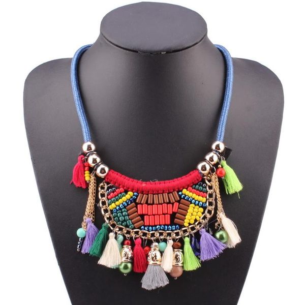 2020 wholesale new trendy fashion vintage necklace rope chain tassel pendant ethnic chunky statement necklace for women, Silver
2020 wholesale new trendy fashion vintage necklace rope chain tassel pendant ethnic chunky statement necklace for women, Silver
