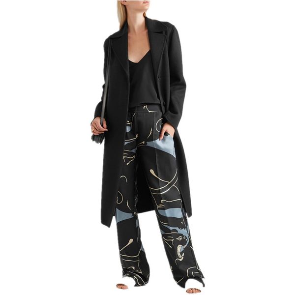 2020 new fashion outerwear overcoat autumn jacket women woolen coat winter slim female winter wool coats, Black
2020 new fashion outerwear overcoat autumn jacket women woolen coat winter slim female winter wool coats, Black