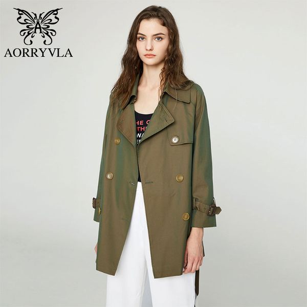 aorryvla 2020 new fashion women's trench coats double breasted turn-down colllar waterproof cotton short length feminine coat, Tan;black
aorryvla 2020 new fashion women's trench coats double breasted turn-down colllar waterproof cotton short length feminine coat, Tan;black