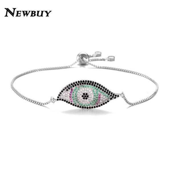 charm bracelets buy fashion colourful cubic zirconia pave setting jewelry gold color evil eye female party, Golden;silver
charm bracelets buy fashion colourful cubic zirconia pave setting jewelry gold color evil eye female party, Golden;silver