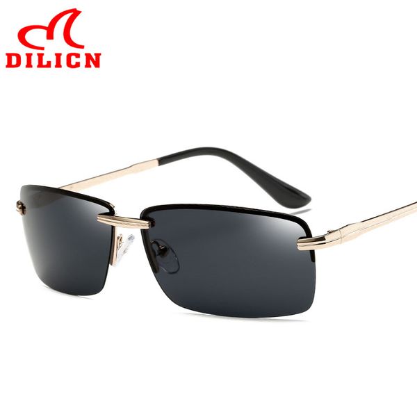 sunglasses mens polarized lens driving male night vision driver sun glasses vintage rimless eyewear, White;black
sunglasses mens polarized lens driving male night vision driver sun glasses vintage rimless eyewear, White;black