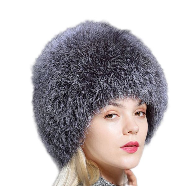 beanie/skull caps women winter hats natural fur knitted beanie fashion warm stylish skullies fluffy female hat hand sewn, Blue;gray
beanie/skull caps women winter hats natural fur knitted beanie fashion warm stylish skullies fluffy female hat hand sewn, Blue;gray