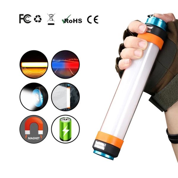 multifuncti led magnet strong light torch camping flashlight portable lantern usb rechargeable flashlight waterproof ip67 emergency lighting
multifuncti led magnet strong light torch camping flashlight portable lantern usb rechargeable flashlight waterproof ip67 emergency lighting