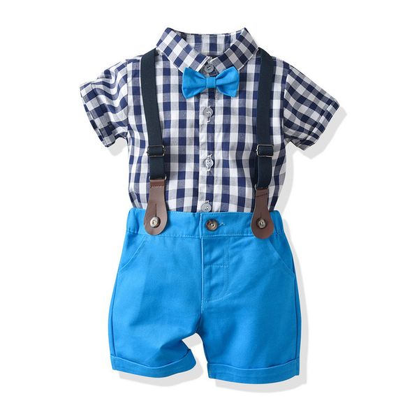 baby boy одежда мальчики лук клетчатые рубашки хлопок короткие штаны 1-5 лет дети мода джентльмен летняя одежда повседневная одежда комплект, White
baby boy одежда мальчики лук клетчатые рубашки хлопок короткие штаны 1-5 лет дети мода джентльмен летняя одежда повседневная одежда комплект, White