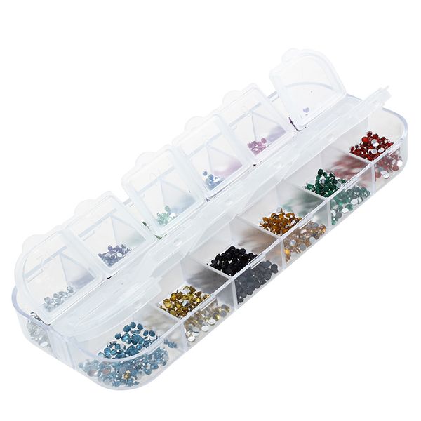 nail art decorations 3000pcs 1.5mm round rhinestone 12 colors hard case tips acrylic uv gel, Silver;gold
nail art decorations 3000pcs 1.5mm round rhinestone 12 colors hard case tips acrylic uv gel, Silver;gold