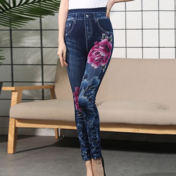 loozykitwomen's thermal leggings printed high waist leggings elastic denim jeans ladies seamless floral print full trousers, White;red
loozykitwomen's thermal leggings printed high waist leggings elastic denim jeans ladies seamless floral print full trousers, White;red