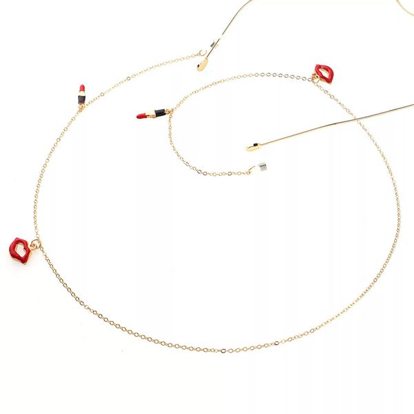 sunglasses frames reading glasses chain lipstick lips holder neck strap rope ornaments necklace convenient eyeglass, Silver
sunglasses frames reading glasses chain lipstick lips holder neck strap rope ornaments necklace convenient eyeglass, Silver