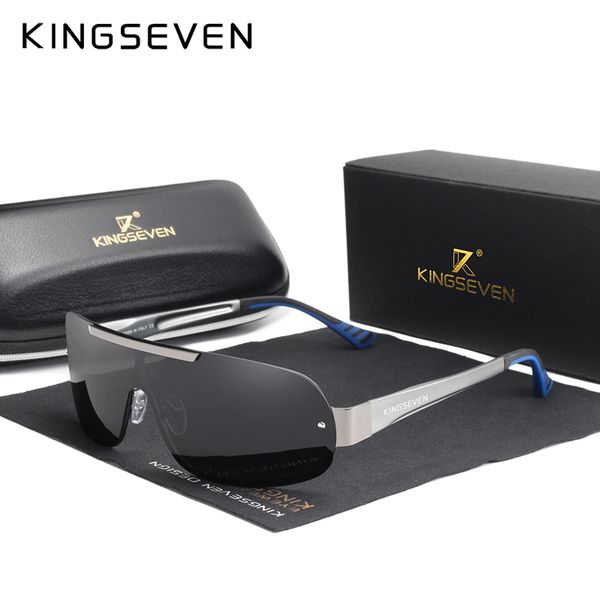 kingseven goggles design new aluminum men's brand sunglasses polarized sun glasses integrated lens night vision driving eyewear, White;black
kingseven goggles design new aluminum men's brand sunglasses polarized sun glasses integrated lens night vision driving eyewear, White;black