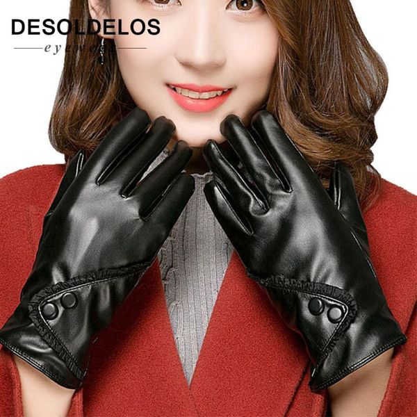 five fingers gloves fashion women christmas warm lady soft leather winter mitten xmas gift black mittens, Blue;gray
five fingers gloves fashion women christmas warm lady soft leather winter mitten xmas gift black mittens, Blue;gray