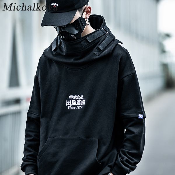 michalkova 2020ss men/women tactical paratrooper harajuku street fish mouth hoodie embroidery hip hop casual cotton sweater, Black
michalkova 2020ss men/women tactical paratrooper harajuku street fish mouth hoodie embroidery hip hop casual cotton sweater, Black