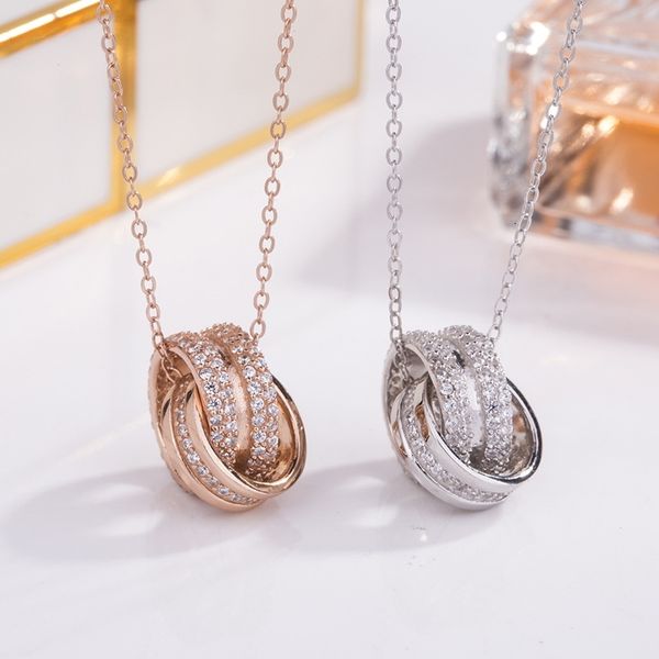 shijia double loop necklace s925 sterling silver rhinestone ring buckle circle pendant choker women's creative
shijia double loop necklace s925 sterling silver rhinestone ring buckle circle pendant choker women's creative