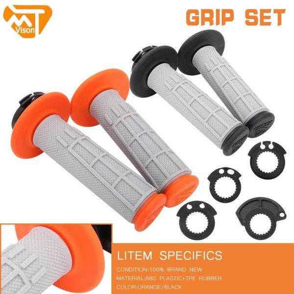 1 set handlebar lock-on grip handle bar for husqvarna 125-450 fc fx tc tx fe te 2014-2020 motorbike motocross moto grip pit bike
1 set handlebar lock-on grip handle bar for husqvarna 125-450 fc fx tc tx fe te 2014-2020 motorbike motocross moto grip pit bike