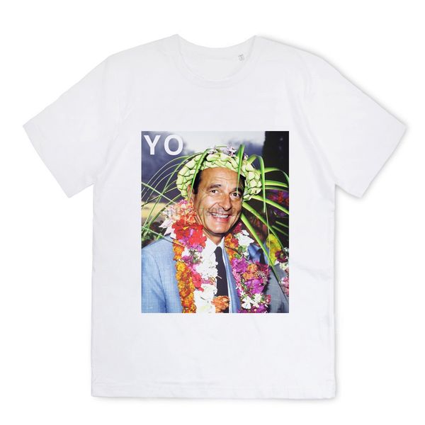 t shirt homme jacques chirac yo rap hip hop fleurs paris mode fashion france tee 100% cotton humor men crewneck tee shir
t shirt homme jacques chirac yo rap hip hop fleurs paris mode fashion france tee 100% cotton humor men crewneck tee shir