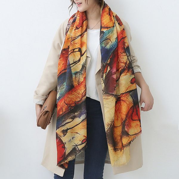scarves cn-rubr 2021 women scarf spring winter wool cashmere soft comfortable long warm stylish european style print shawls, Blue;gray
scarves cn-rubr 2021 women scarf spring winter wool cashmere soft comfortable long warm stylish european style print shawls, Blue;gray