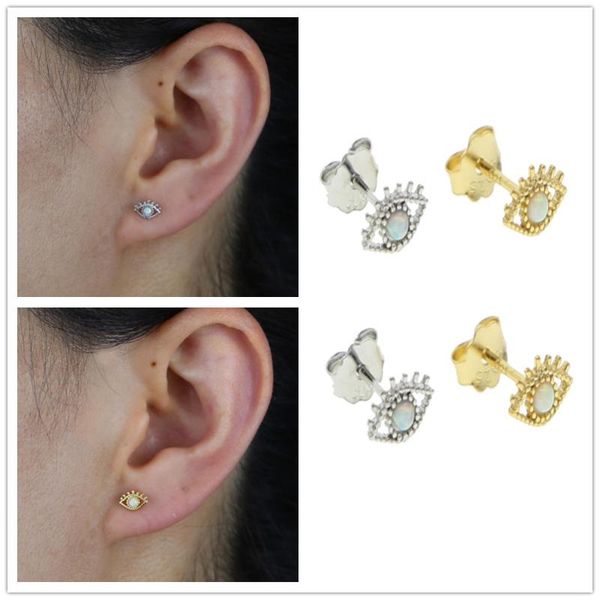 other 2 colors 925 sterling silver evil eye shape cute stud earrings dainty jewelry for women wedding gift 2021 arrive, Golden;silver
other 2 colors 925 sterling silver evil eye shape cute stud earrings dainty jewelry for women wedding gift 2021 arrive, Golden;silver
