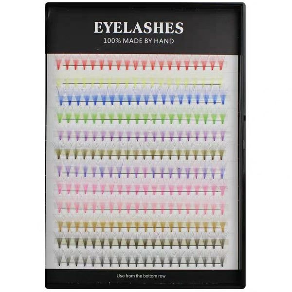 false eyelashes big capacity 1 tray 12 mixed colors 10d russian volume lash color fans colourful c curl 100% handmade silk
false eyelashes big capacity 1 tray 12 mixed colors 10d russian volume lash color fans colourful c curl 100% handmade silk