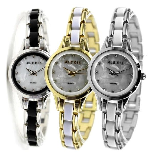 japan pc21j quartz watches casual elegance style alexis brand black white gold two-tone color slim watch, Slivery;brown
japan pc21j quartz watches casual elegance style alexis brand black white gold two-tone color slim watch, Slivery;brown
