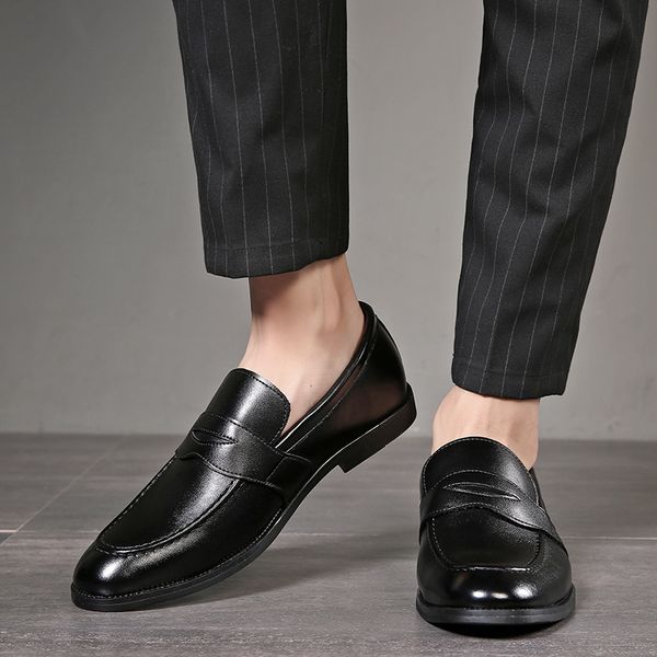 2020 autumn men shoes leather men dress shoes luxury men's business oxfords classic gentleman, Black
2020 autumn men shoes leather men dress shoes luxury men's business oxfords classic gentleman, Black