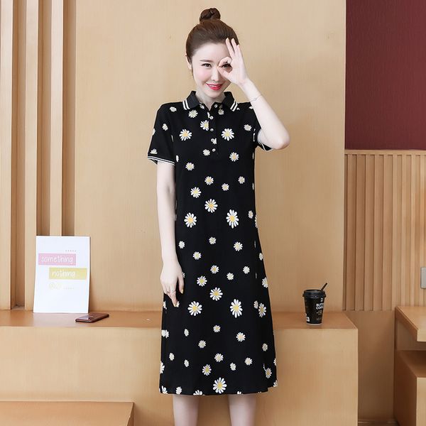 casual dresses 2021 summer daisy dress women korean flower print black midi tshirt 90s female striped clothes plus size vestidos, Black;gray
casual dresses 2021 summer daisy dress women korean flower print black midi tshirt 90s female striped clothes plus size vestidos, Black;gray